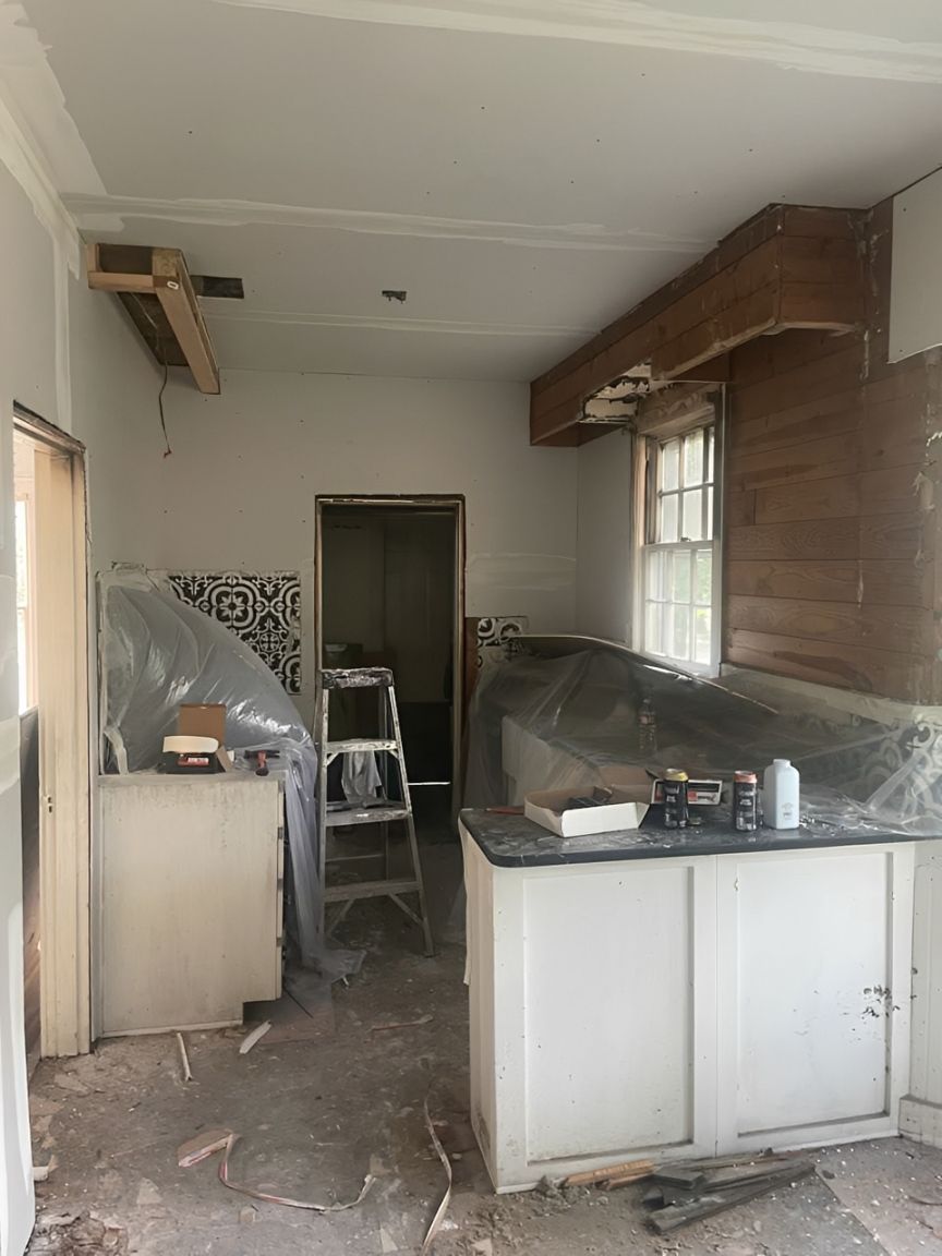 Before and after - before